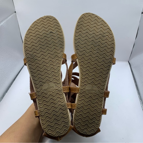 Monkey Feet USA MF Mommy Size 37 Brown Sandals Straps Gladiator New US 6-6.5 - Picture 6 of 6